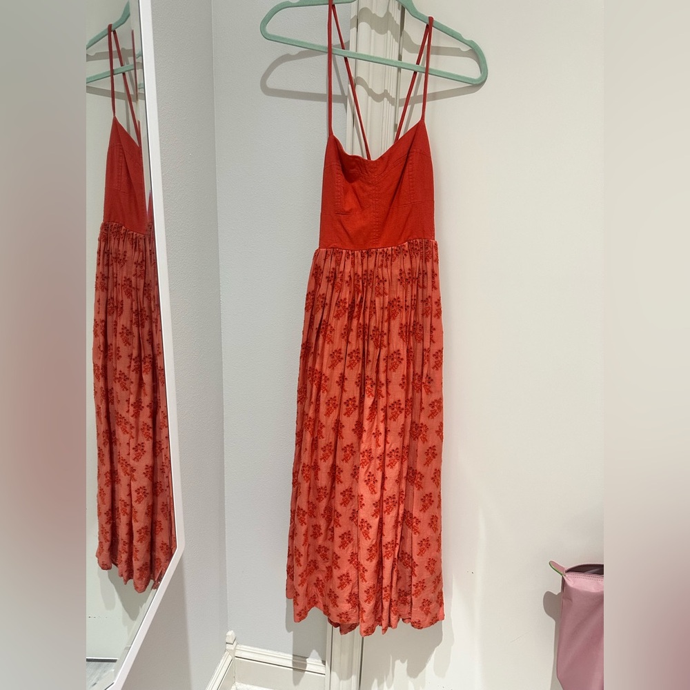 Orange maxi dress The Great